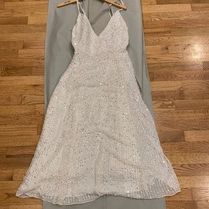 ASOS bridal sequin dress
